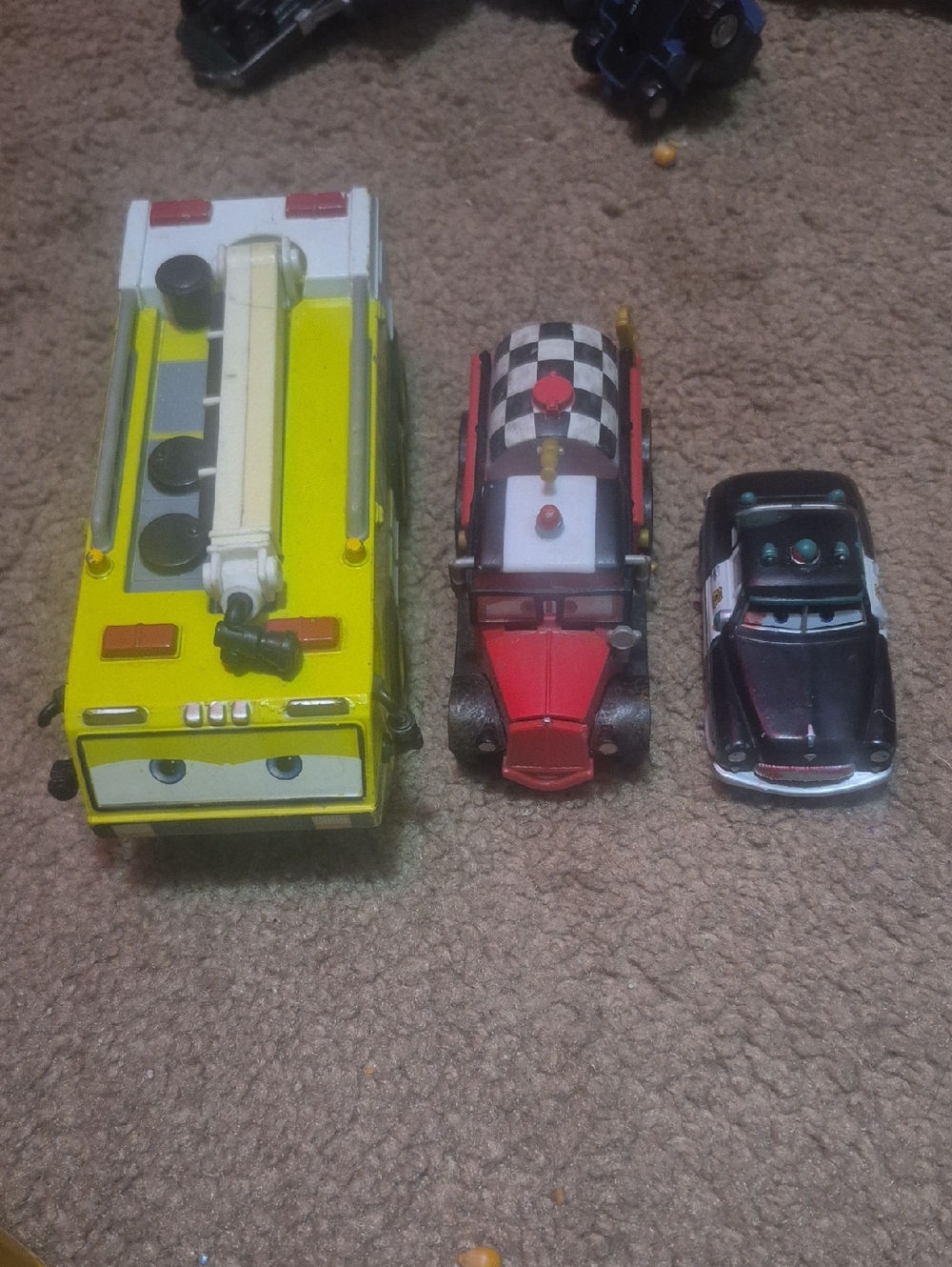 Yellow Toy Fire Truck Play Vehicle - Kids Cars & Vehicles